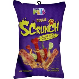 Fancy Pets Juguete para Perro Doggie Scrunch de Tela Fuego