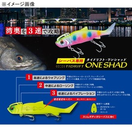 Major Craft Tide Drift One Shad 12g TRSHD-12 #2 Matte Chart