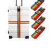 4 Pcs Luggage Straps for Suitcases Suitcase Straps Heavy Duty