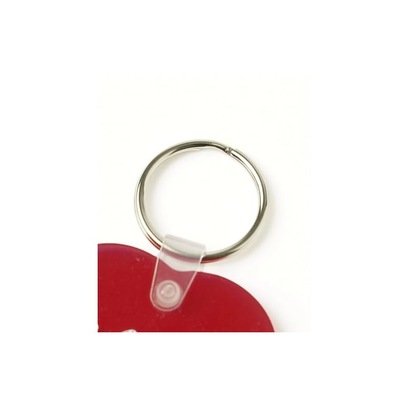 Milkfed ICING LOGO HEART KEYCHAIN Women's Red One Size Key