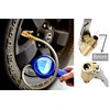 LDCRE Tire Air Chuck with Clip Adapter, Brass Locking Tire