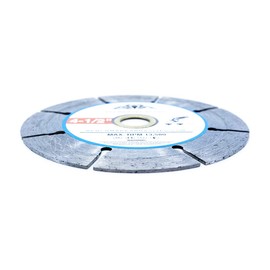 Benchmark Abrasives 4 1/2 Inch Segmented Diamond Blade for Angle Grinder with Steel Core for Cutting Brick Ceramic Tile Granite Marble - 4 1/2 Circular Saw Blades - Concrete Grinding Wheel, 5 Pack