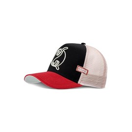 Coastal - YinShaka Trucker Cap Mesh Cap Hat Cap Hat Caps, Black/Wine, Unit size