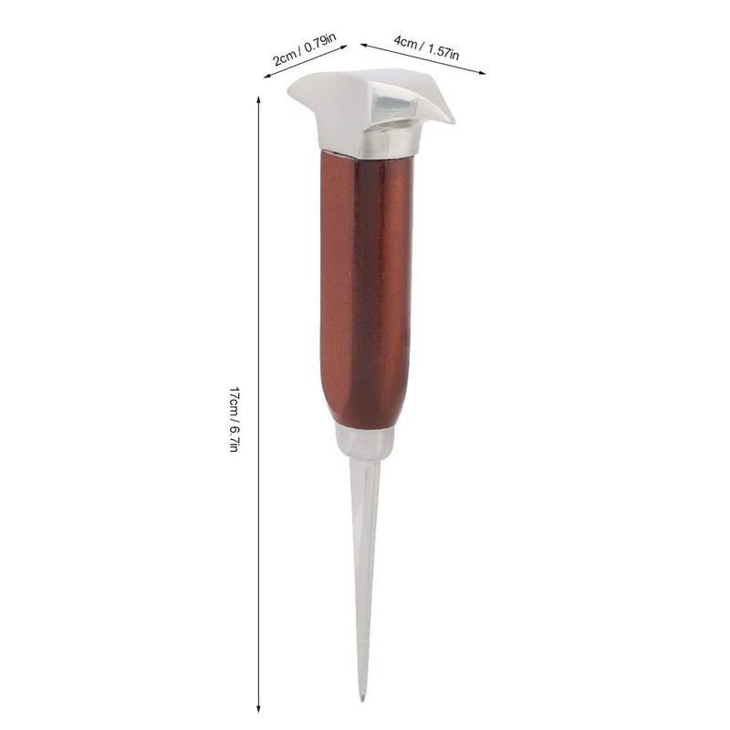 Ice Pick Stainless Steel Bartending Pick Chisel Round Bar Ice