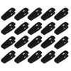 20 PCS Velvet Hanger Clips Strong Finger Flocked Laundry Pegs