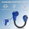 NEMA 10-30P to 14-50R EV Charger Adapter Cord, 30A Dryer