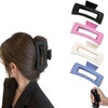 4 PCS Flexible Claw Clip, Cozy Clip for Women, Soft