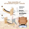 Wooden Surfboard Wall Rack for Long and Short Boards |
