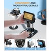 LCD Digital Microscope,4.3 Inch 1080P 10 Megapixels,10MP Camera Video Recorder