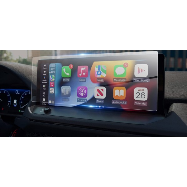 Tentenseven 12.3 Inch Tempered Glass Screen Protector for Honda Accord