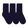 Jefferies Socks Boys' School Uniform Ribbed Crew Dress Socks 3