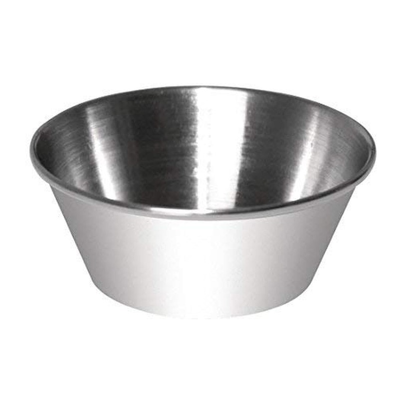 Olympia Stainless Steel 40Ml Sauce Cups 45Ml Bowls Restaurant Innovative
