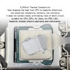 Tnfeeon Thermal Paste, Metal-Free, Versatile, 3.2 W/m.k. Thermal Computer Paste,