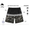TEX2FIT Boy's Quick Dry Swim Trunks for 7-14yrs, Breathable Swim