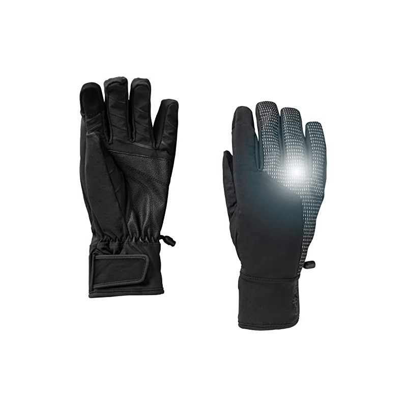 Jack Wolfskin Night Hawk Gloves Black M