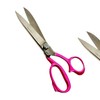 Pink Handle Upholstery Multi-Purpose Scissors, 8in, Dressmaking Tilors Shears -