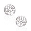 Rumyve2pcs Stainless Steel Protein Vibrating Sieve Ball,Protein Vibrating Sieve Ball