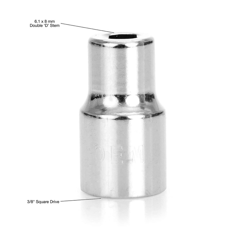 OEMTOOLS 25284 3/8-Inch Drive Shock Absorber Socket, Remove And Replace