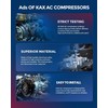 KAX 58881 AC Compressor Replacement for Honda CR-V 2002-2006, CO10663AC