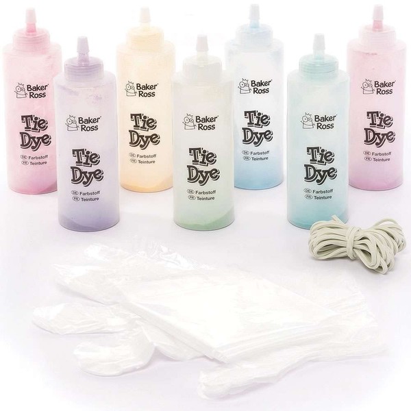 Baker Ross Pastel Tie Dye Kit - Per Pack, Paint Sets for Kids (FC343), Assorted