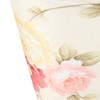 Cloth Lamp Shade Flower Pattern Clip On Bulb Lampshade for