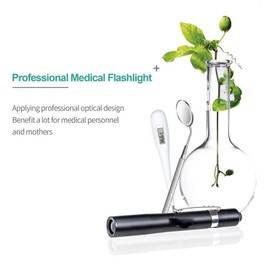 Diagnostic Light Pupil Light Medical Penlight (1/2 Piece), Reusable Diagnostic LED Pen Torch Light Pen with Pocket Clip for Nurses Doctors