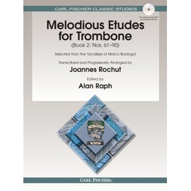 O1595X - Melodious Etudes for Trombone Book 2: Nos. 61 - 90
