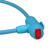 Relaxdays Children's Bicycle Lock, 2 Keys, 70 cm Long, Children's