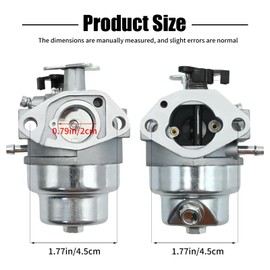 Vkinman 16100-Z1A-802 Carburetor Carb Kit Replacement for Subaru Robin EA190V EA175V EV190A Pressure Washer Engines