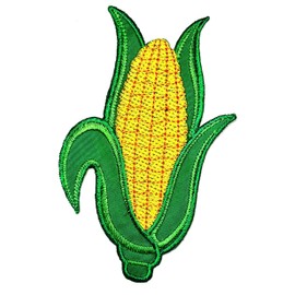 Cute Corn Fruit Vegetable Farm Patches Cartoon Embroidery Embroidered Badge Iron On Sew On Patch Logo Jeans Jacket Polo T- Shirt Hat Backpacks