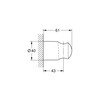 GROHE Vitalio 279582430 Universal Wall Shower Holder (Durable Surface, Not