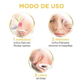 Agua Micelar Garnier Skin Active | Con Vitamina C | Desmaquilla y Unifica Tono | 400ml