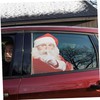 Mobestech Christmas Window Clings Car Auto Rear Sticker Merry Christmas
