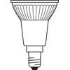 OSRAM Dimmable PAR16 LED Reflector Lamp with E14 Socket, Warm