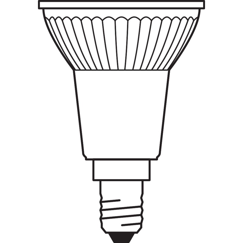 OSRAM Dimmable PAR16 LED Reflector Lamp with E14 Socket, Warm