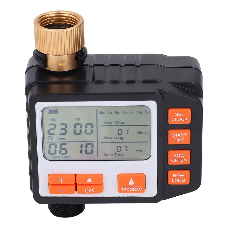 Sprinkler Timer Accurate Control 3‑8 Bar Eco Friendly Automatic Watering