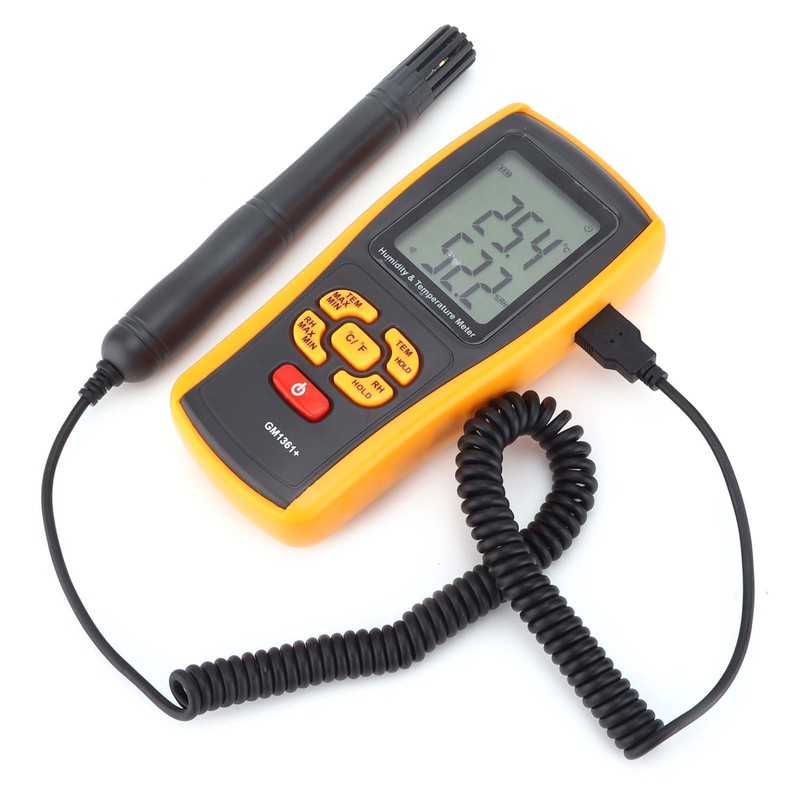 GM1361+ Electronic Thermometer Hygrometer Handheld Portable Temperature Humidity Meter