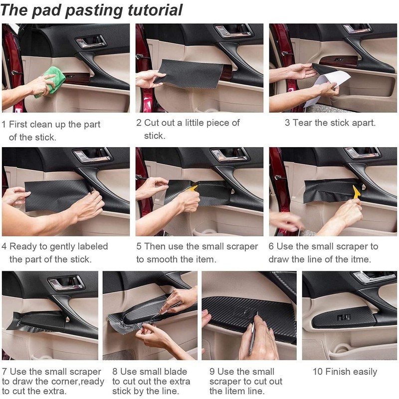 Lypumso Matte Black Vinyl Wrap Tape Roll, 1 Inch x