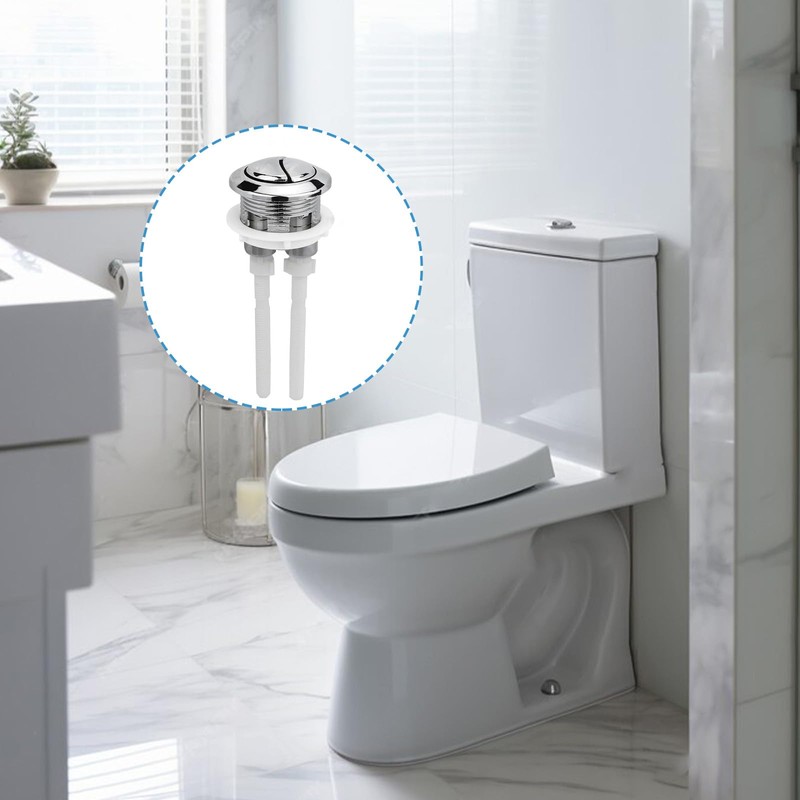Toilet Push Button Flush Replacement, YTOOK Dual Toilet Flush Button