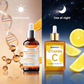 Vitamin C Boosting Serum,apto Para Todo Tipo De Pieles 2pcs Todo Tipo De Piel Día/noche