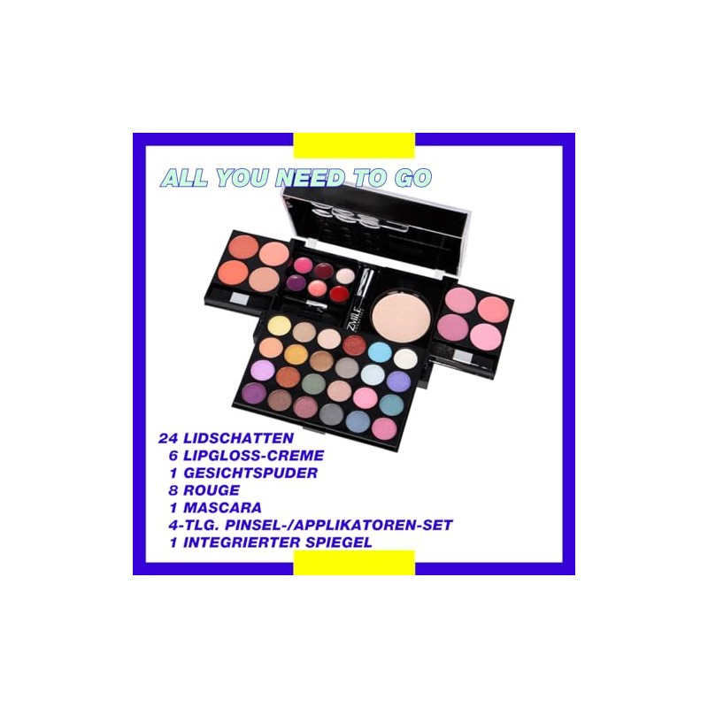 ZMILE COSMETICS All You Need to Go Make-Up Set Cosmetics