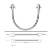 Door Loop Wire Protector, Stainless Steel Door Loop Exposed Mounting