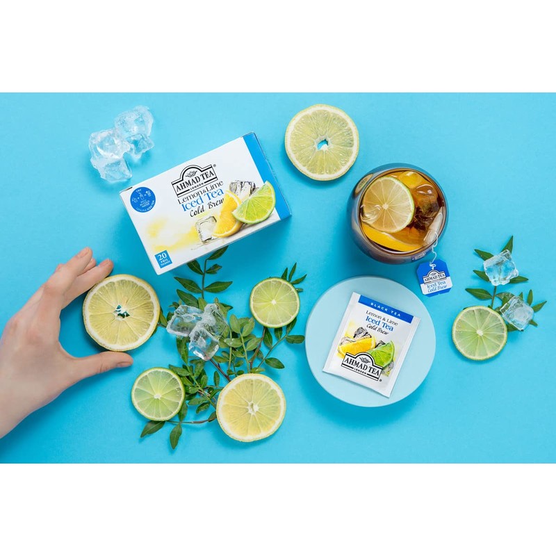 Ahmad Tea Lemon & Lime Cold Brew | Black Tea