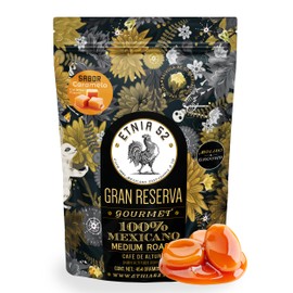 Café Molido de Altura - Sabor Caramelo | 454gr | Tostado Medio | Sin azúcares añadidos | 100% Arábica | Certificación Kosher | Cafe para Cafetera | ETNIA 52