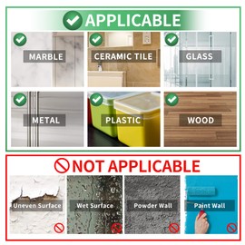 EZlifego EZlifego Double Sided Tape Heavy Duty(Extra Large 16.5FT), Nano Adhesive Mounting Tape Wall Decor,Sticky Picture Hanging Adhesive Strips Poster Tape