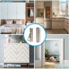 Dontay Pocket Door Pull Handle, Press Finger Edge Pull, Push