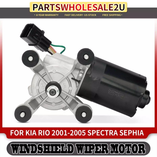 Unbranded Front Windshield Wiper Motor for Kia Rio 01-05 Spectra