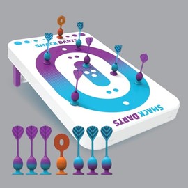 EastPoint Smack Darts - 2-in-1 Suction Cup Convertible Dartboard Target Game