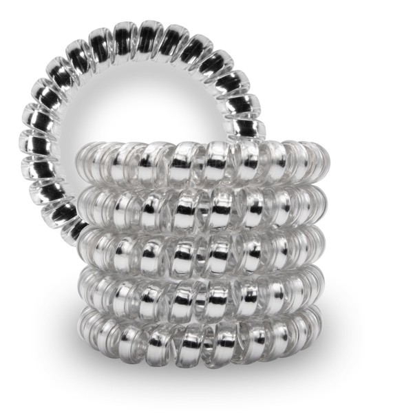 Specora - Spiral Hair Scrunchies Pack of 5 - 5