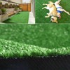 Heyroll Artificial Grass 3X21ft, 0.4" Height Fake Grass Turf Mat,